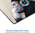 Mouse Pad with Design, Gorilla Oil Painting Graffiti, Funny Non-Slip Computer Mousepad for Home Office