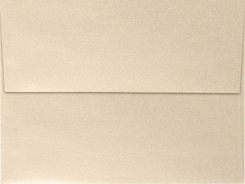 LUXPaper A6 Invitation Envelopes | Peel & Press | 4 3/4" x 6 1/2" | Taupe Metallic | 50 Qty