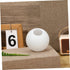 80mm Bulb PRETYZOOM Frosted Glass Globe Lamp Shade, Milky round Sphere, Diameter Replacement Cover for Ceiling Fan