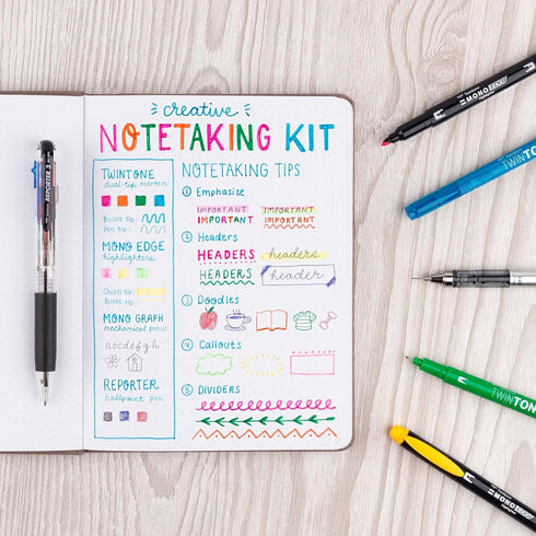 Tombow 56301 Creative Notetaking Kit