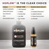 5oz HOPLON Home Duo Synthetic Ester Lubricant Spray & Needle, Stops Squeaks & Rust on Door Hinges, Garage Doors