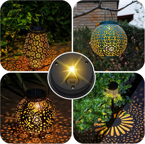 Suggant 4 Pack 3.23 Inch, 2.83 Inch), Solar Light Replacement Top, Replacement Solar Light Parts for Lantern (Top