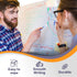 Magnetic White Board Sticker - 24'' x 16'' Adhesive Dry Erase Board for Wall, Contact Paper for Kids, Office, Home,