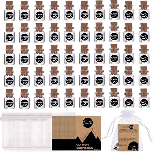 Qpige Bulk 50 Have a Little Faith Card Christian Gifts for Women, School