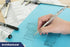 Pacific Arc Chromagraph Metal Mechanical Pencil, .5 mm Silver Barrel with Adjustable Pencil Grade for Drafting