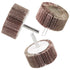 10 Pack Sanding Flap Wheel, 2 x 1 x 1/4 Inch Shank Mounted Flap Wheels 120 Grit Aluminum Oxide Abrasive for Rust