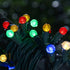 18.6Ft 50 G12 LED Colorful Mini Globe String Lights Ball Christmas Tree Lights for Small Tree Crafts Garden Fence