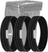 HYLIYAKI Trash Can Rubber Bands Set of 3, Fits 55, 65, 96 Gallon