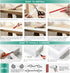 VLKAVIVA Walnut,0.8 10ft) Flexible Wall Corner Protector Molding Trim, Peel and Stick Self Adhesive Wall Trim Corner