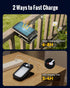 60 3 IP65 Clip on Solar Lights Outdoor, LED Solar Motion Sensor Clamp on Light with Modes, Waterproof Portable Clamp