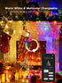 115FT 300 Dimmable BrizLabs Smart Christmas Lights, LED Fairy String Lights with App/Voice Control, Warm White