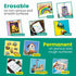 Extra Fine Tip White Chalk Markers, 4 Pack 1mm Point, Dry Erase Marker for Blackboard and Signs
