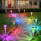 Eyrosa Solar Outdoor Lights, 10 Pack Solar Pathway Lights Outdoor Waterproof, Stainless