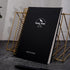Meeting Notebook for Work, 120 Sheets Meeting Planner Organizer for Office Meeting Agenda, A5 Black Notebook