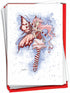 The Best Card Company 12 Beautiful Christmas Cards with Envelopes for Women, Bulk Boxed Set of Greetings - Holiday