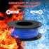 22 AWG Stranded Wire Spool, 16.5ft Each in 8 Colors - Silicone Electrical Tinned Copper Wire Kit for DIY