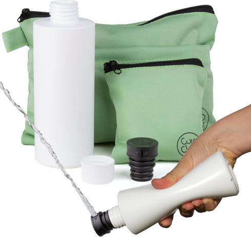 CuloClean Hygiene Bag for Hiking, Portable Travel Bidet Kit for Personal Hygiene, Leave No Trace (LNT)