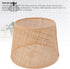 E27 E14 Rattan Lamp Shade Small Rattan Woven Cylinder Lamp Shade Boho Lamp Shades for Floor Lamps, Pendant Light