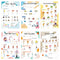 Well Tile Playtime Notepads Variety Pack 6 Pack Imaginative Roleplay Writing Pads
