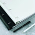 Filofax Clipbook, A4 Size, Classic Monochrome Collection, Refillable Notebook in Black (B144000)