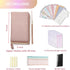 Cash Envelope Wallet Rose Gold All in One Budget System with 12x Tabbed Envelopes & Yearly Planner