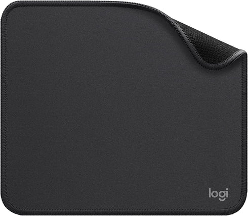 Logitech Mouse Pad - Studio Series, Anti-Slip Rubber Base, Easy Gliding, Graphite