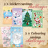 LOVE LOUDER Money Saving Challenge Book, Binder with 24 Low Income Savings Challenges and Envelopes
