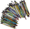 Naturejam Misprint Pencils with Erasers, 144 Count, Number #2 Mixed Assorted Colors and Prints