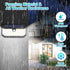 4000LM 388 IP65 270 3 2-Pack Brightever Solar Outdoor Lights, LEDs Motion Sensor Solar Powered Outdoor Light