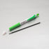Pentel GlideWrite Ballpoint Pen with TechniFlo Ink, (1.0mm) Medium Line, Lime Green Ink, Box of 12 (BX910-K)