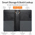2 Server Book with Zipper Pockets, Bigger Capacity Server Books for Waitress, Cute Waiter Book, Smarter Organization