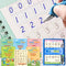 Large Handwriting Magic Grooved Practice Copybook Set: 5-Pack with Wooden Alphabet Tracing