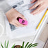 Noverbee Pink Erasers, 100 Pk, Bulk Erasers for Pencils, Kids, School Supplies, Art, and Office Use