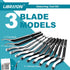 Libraton Deburring Tool with 11 High Speed Steel Blades, 360 Degree Rotary Head Deburring Tool for Metal, Resin,