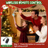 Bonfix Wireless Remote Control Outlet, Magic Light Wand for Christmas Tree Lights and Home Decoration Lights, Remote