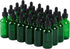 24 Pcs 2oz Green Glass Dropper Bottles, Leakproof Tincture Bottles with Dropper for All Kinds of Liquids