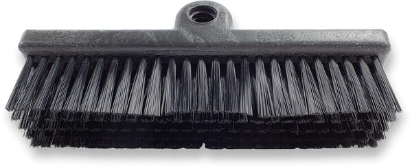 SPARTA 40423EC03 Plastic Floor Scrub Brush, Wall Brush, Equipment Brush, 10 Inches, Black for Industrial Cleaning