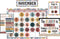 Teacher Created Resources Large Wonderfully Wild Calendar Bulletin Board
