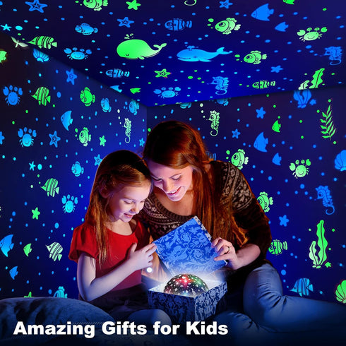 ZKYQSHDHX 29 Night Lights for Kids Room with Sound Machine.Kids White Noise Machine with Soothing Sounds for Baby