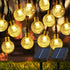 USOKYO Solar Lights Outdoor Waterproof, 2 Pack Total 120LED 72FT Solar String