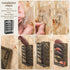 Hanging 5-Tier Mesh Sandpaper Organizer, Metal Storage Rack for 5 Inch and 6 Inch Sandpapers (Excludes Sandpaper)