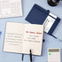 Ruled Notebook/Journal, Classic Lined Journal, 5.3'' x 8.26'', Hardcover with Thick Paper, Dark Blue