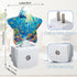 Gift,0.5W Underwater World Night Light,Sea Ocean Fish Plug-in Star Night Lights with Dusk-to-Dawn Sensor