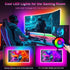 Daymeet LED Lights for TV, 13.1ft RGB Strip Lights for 45-60in TV, Music Sync Backlight, Bluetooth with Remote and APP