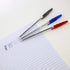 BAZIC Pure Assorted Color Stick Pen 12/Pack