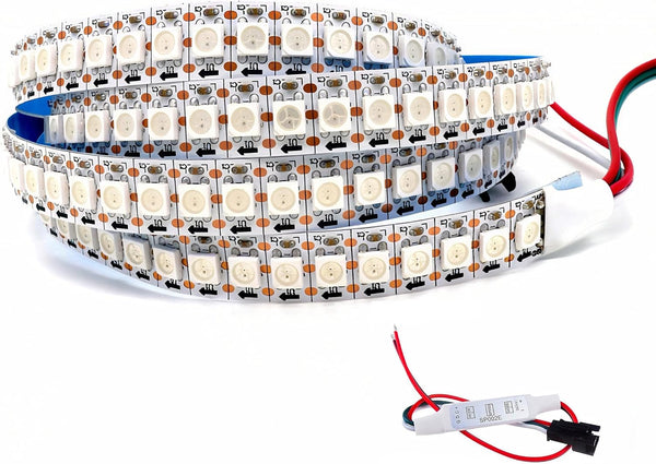SVFISHKK WS2812B LED Strip SMD 5050 Individual Addressable 144Pixels/m 144Pixels WS2812b IC RGB