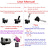 F-ink Ink Refill Tools, Compatible with PIXMA Inkjet Cartridges 245XL 246XL 210XL 211XL PG-245 CL-246 PG-210 CL-211
