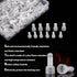600pcs Closed End Crimp Connectors, Nylon Wire Crimp Terminals for 22-16/16-14/12-10/10-8 AWG