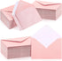 Outus 400 Pcs Bulk Gift Card Envelopes - Light Pink Mini Metallic Envelopes for Birthday and Wedding Invitations