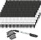Black Low-Odor Dry Erase Markers, 150 Count, Chisel Tip for Whiteboards and Glass